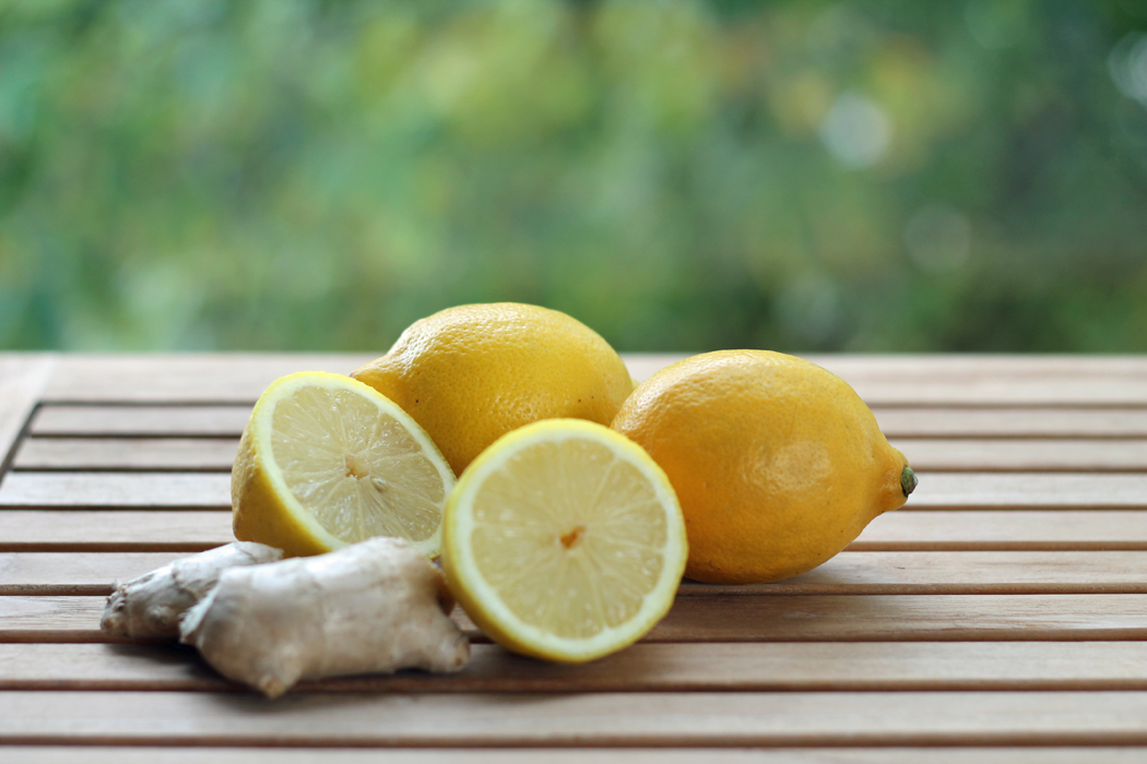Frischer Ingwer-Zitronen-Tee - Projekt: Gesund leben