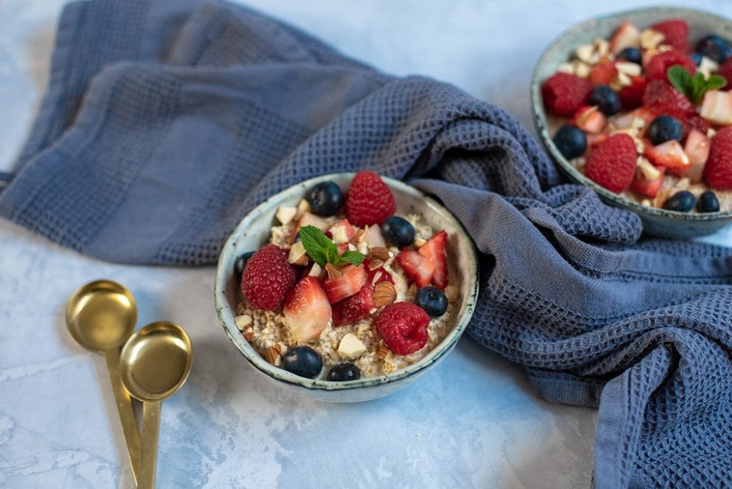 Porridge mit TK Beeren