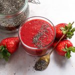 Erdbeer-Chia-Marmelade ohne raffinierten Zucker