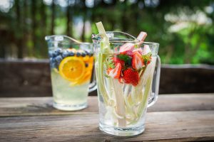 Mehr Wasser trinken mit Infused Water