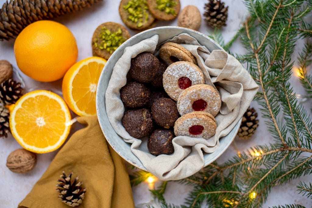 Bunter Teller Nikolaus Weihnachten02