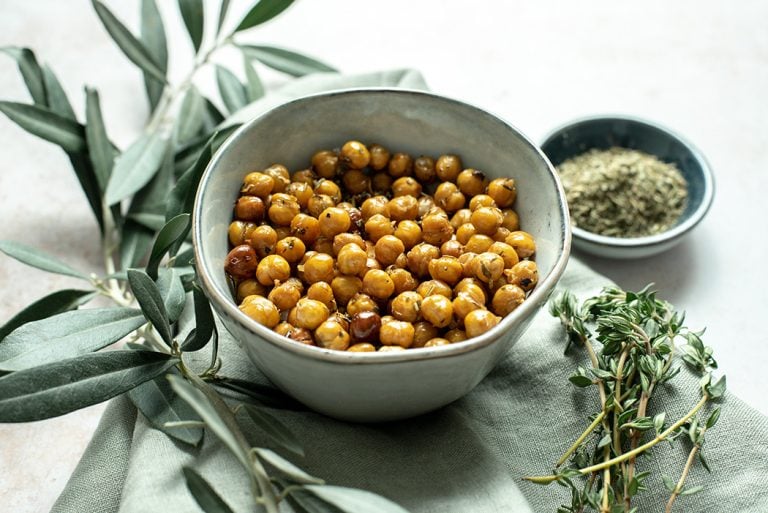 Clean Eating Snack: Geröstete Kichererbsen