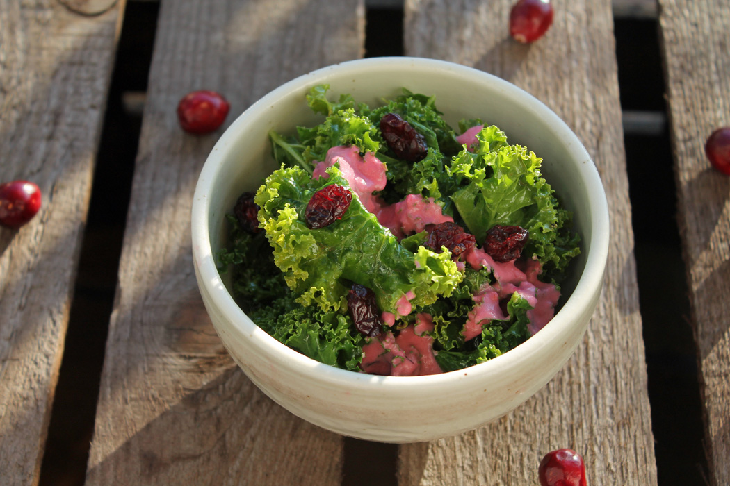 Grünkohl-Salat: Zubereitung + Rezept | Projekt: Gesund leben