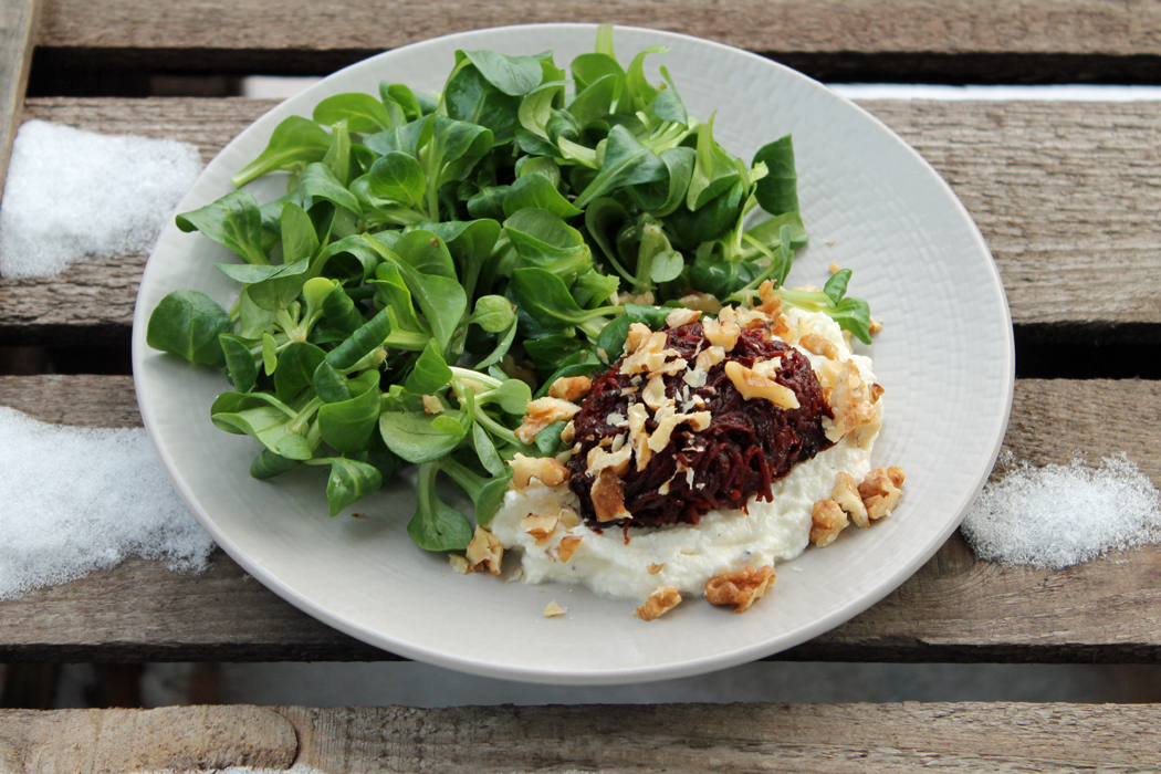 Rote Bete fermentiert mit Feldsalat1