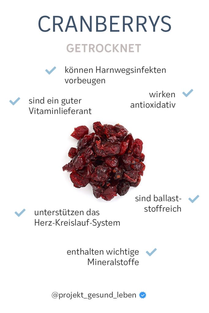 Getrocknete Cranberrys Warenkunde Pinterest