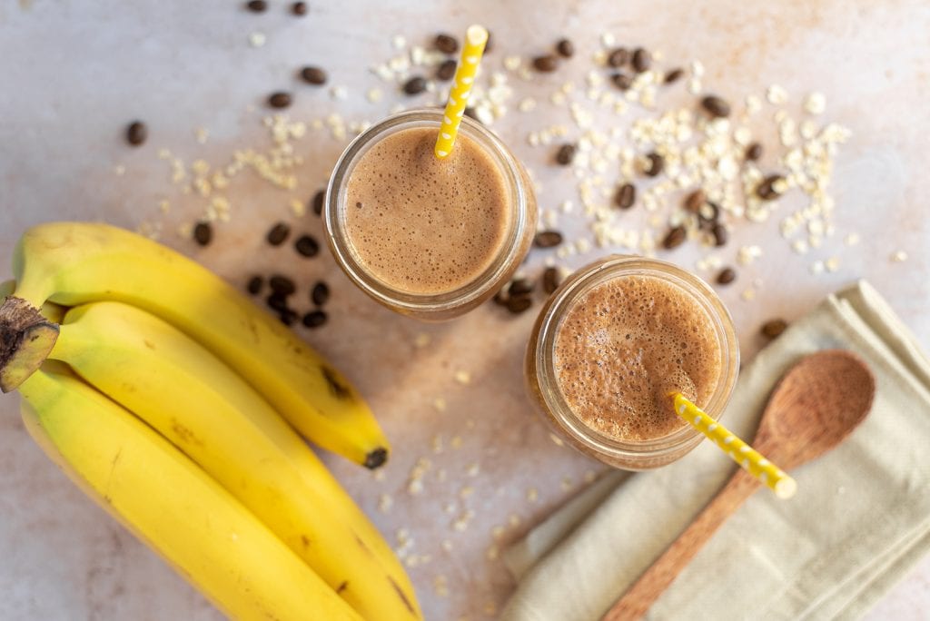 Kaffee Bananen Smoothie04