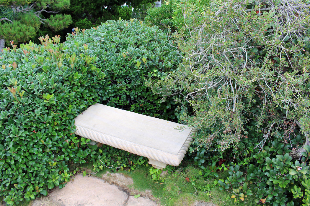 Besuch Im Meditationsgarten In Encinitas San Diego Kalifornien