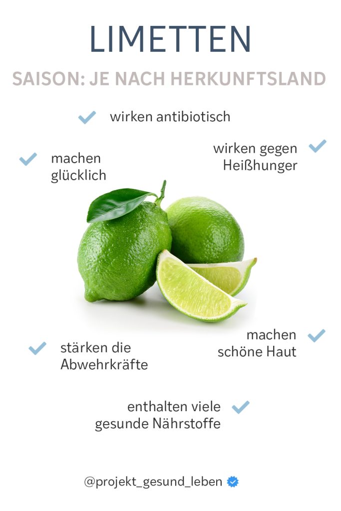 Limetten Warenkunde Pinterest