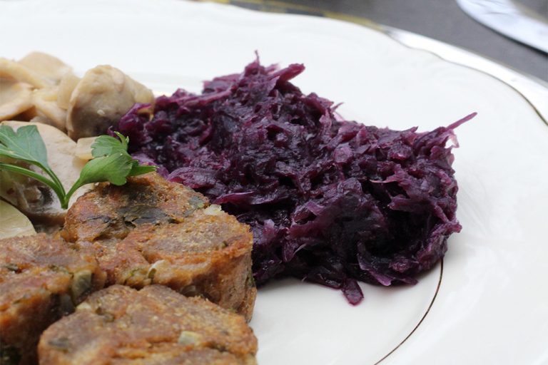 CLEAN EATING-Weihnachtsmenü – Hauptgericht Teil 1: Apfel-Rotkohl ohne Zucker