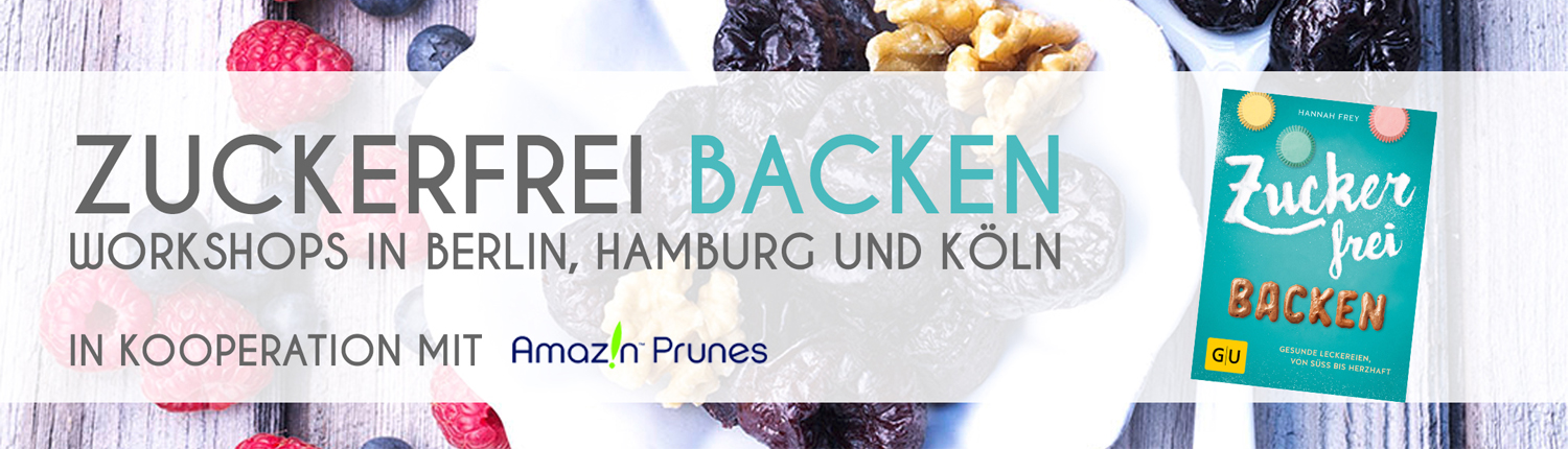 Zuckerfrei backen Banner Slideshow Blog