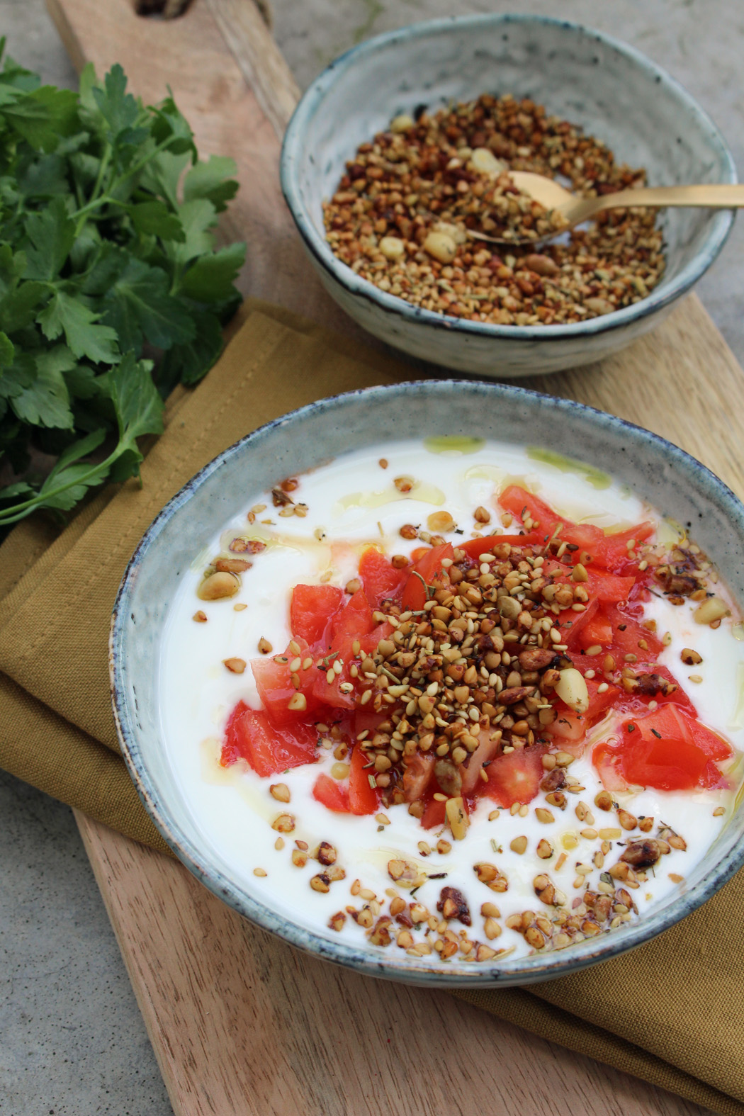 Herzhafter Joghurt mit Granola02