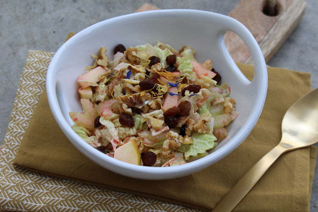 Rezept: Frühstückssalat {herzhaftes Frühstück} | 2 Frühstückssalat01