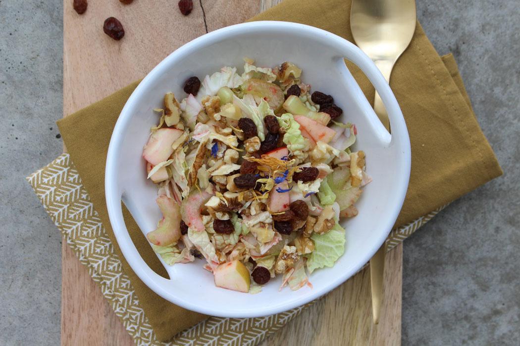 Rezept: Frühstückssalat {herzhaftes Frühstück} | 3 Frühstückssalat02