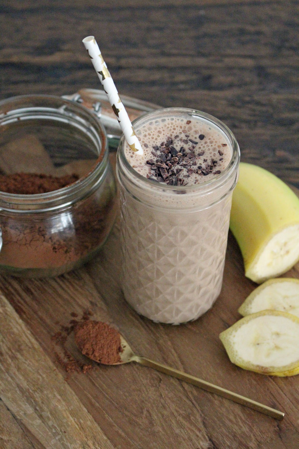 Rezept: Post-Workout-Shake Banane-Erdnussbutter | Projekt: Gesund leben