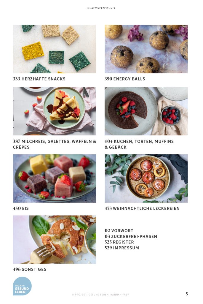 E-Book Projekt Gesund leben Rezepte