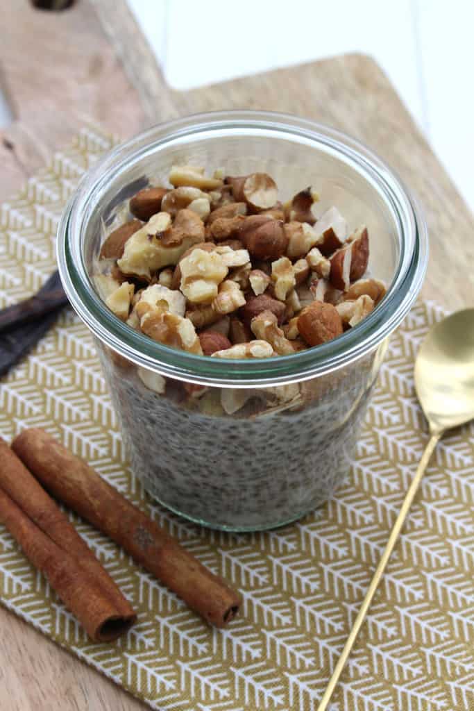 Chia Vanille Pudding mit Zimt und Kokosmilch02