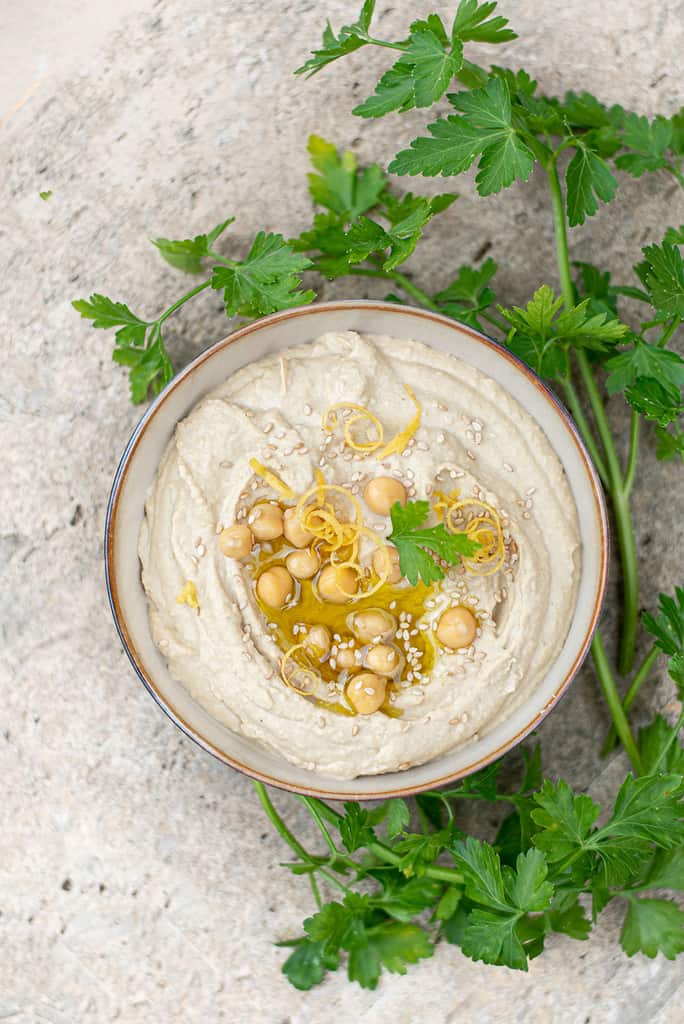 Zitronen-Hummus