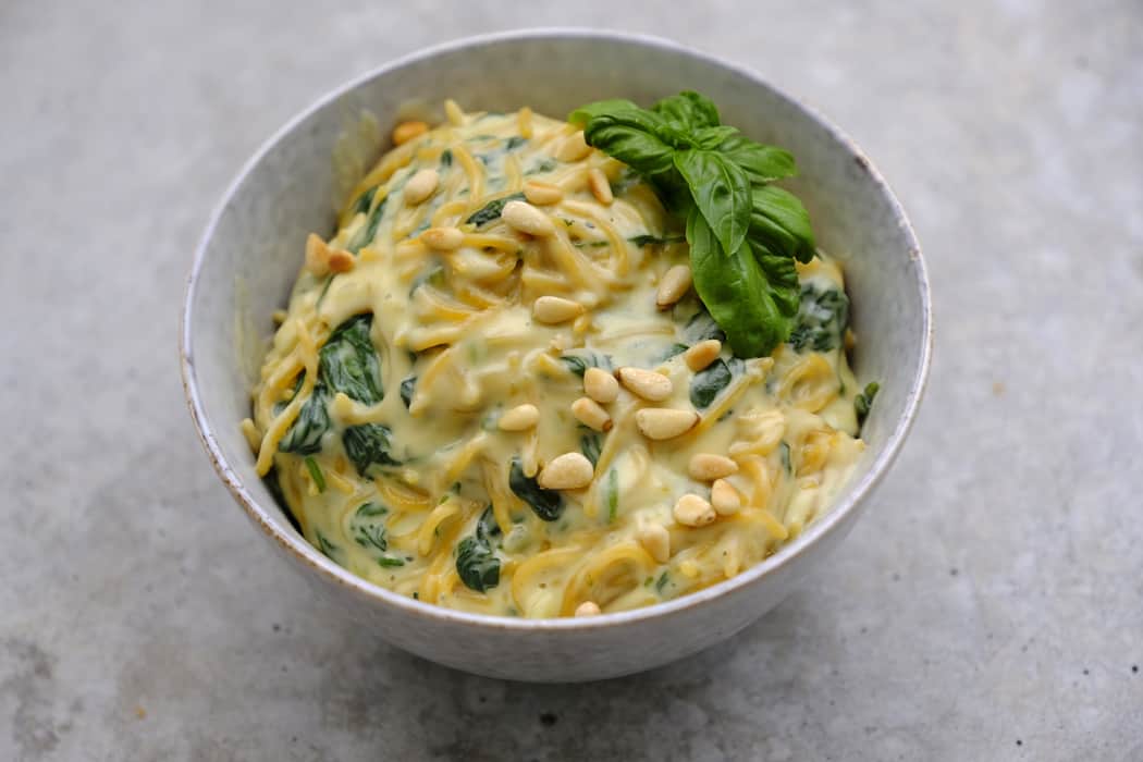 Rezept: One Pot Pasta Spinat-Gorgonzola (nur 20 Minuten!) | Projekt ...