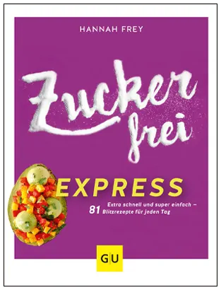 Cover Zuckerfrei Express - 400px-hoch - mit Rahmen