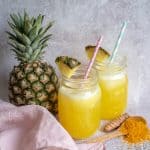 Ananas Kurkuma Limonade Perfekt fuer den Sommer 02 5