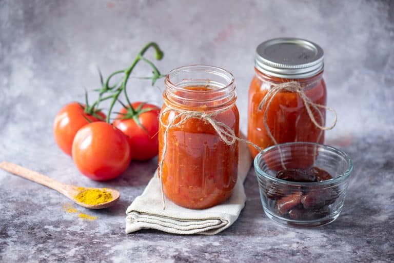 Curry-Ketchup ohne Zucker