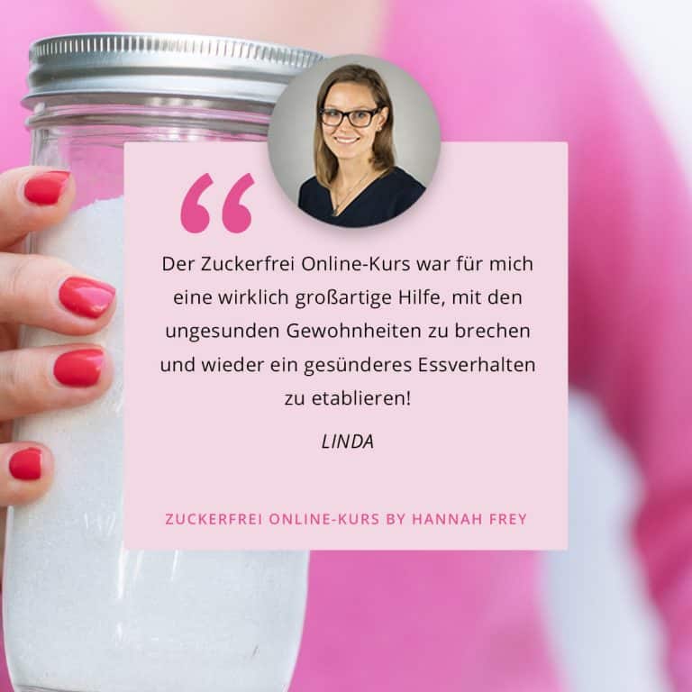 Grafiken Testimonials Zuckerfrei Kurse 3 Linda