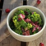 Gruenkohl Salat mit Cranberries 10