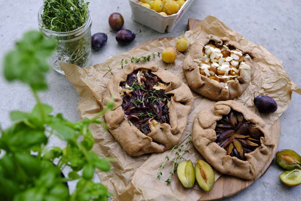 Galette - Grundrezept mit 3 herbstlichen Füllungen {glutenfrei und ohne ...