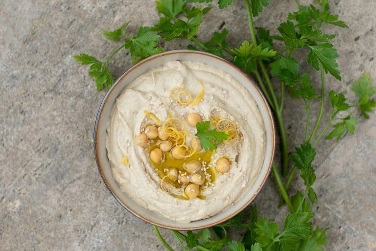 Zitronen-Hummus