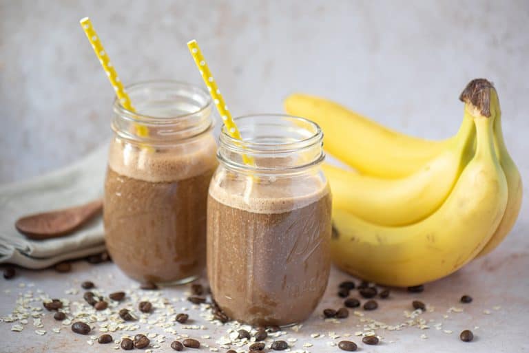 Kaffee-Bananen-Smoothie