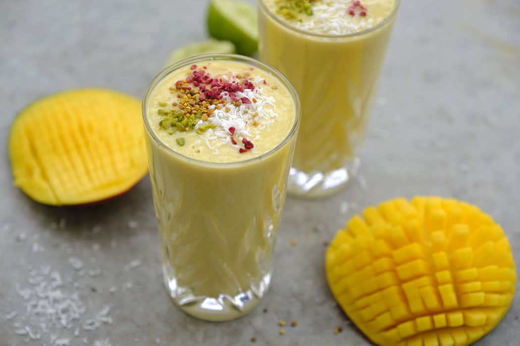 Rezept: Mango-Lassi (vegan und zuckerfrei) | Projekt: Gesund leben