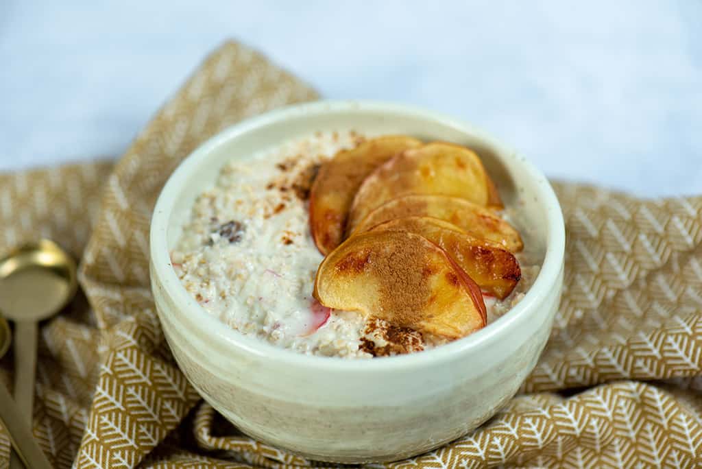 Overnight Oats Apfelkuchen