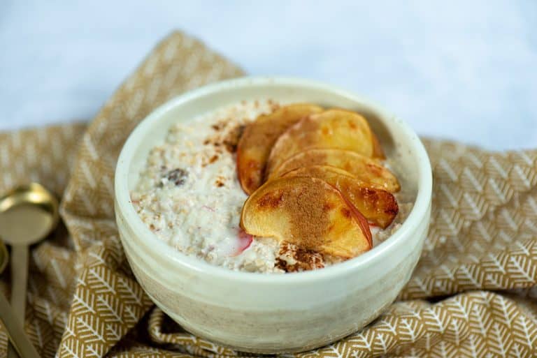 Overnight Oats Apfelkuchen