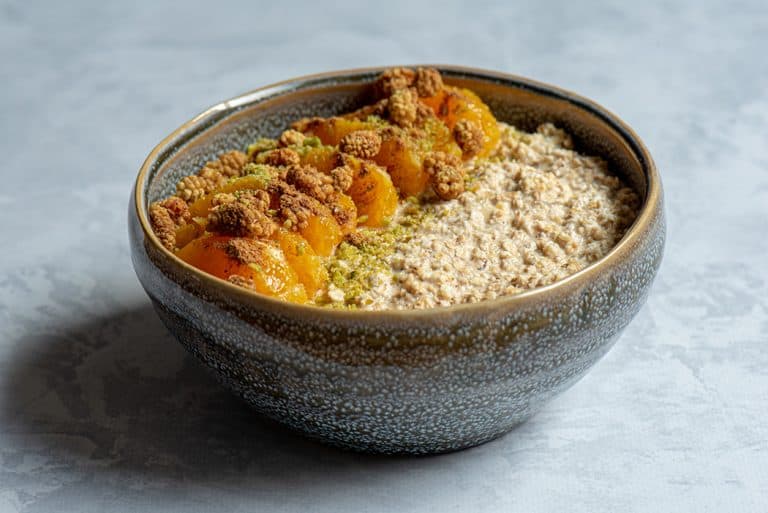 Overnight Oats Orange-Pistazie