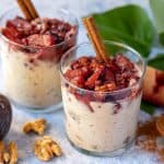 Overnight Oats Pflaume-Walnuss
