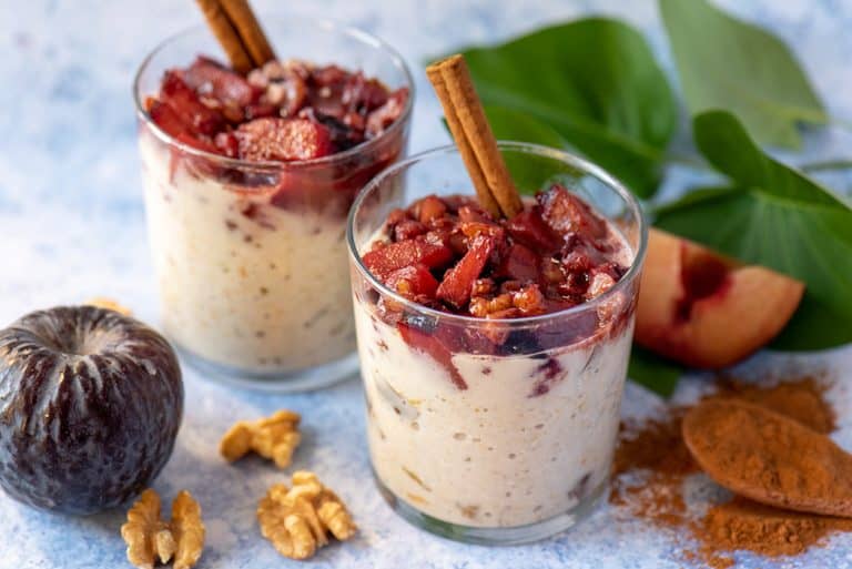 Overnight Oats Pflaume-Walnuss
