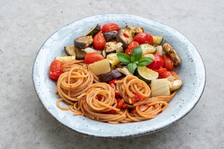 Pasta mit Röstgemüse