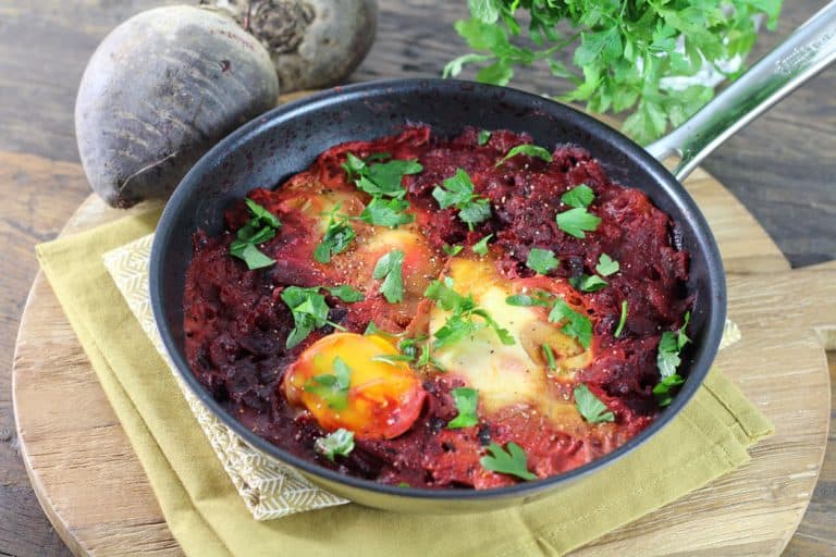 Rote Bete Shakshuka