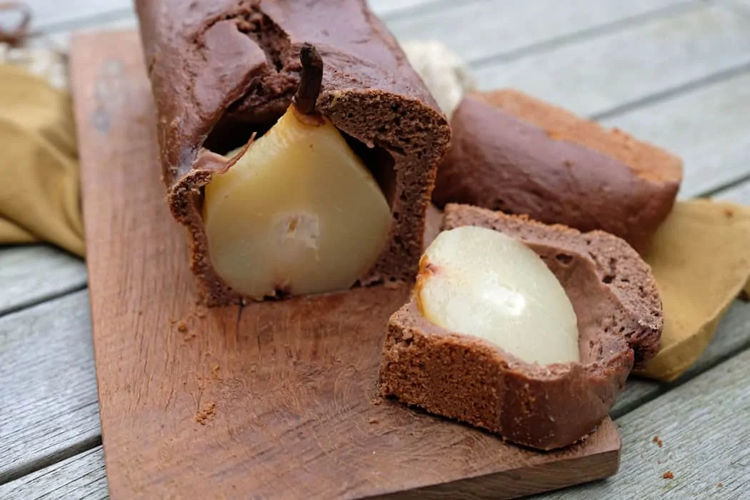 Rezept: Saftiger Schoko-Birnen-Kuchen | 4 Schoko Birnen Kuchen02 10