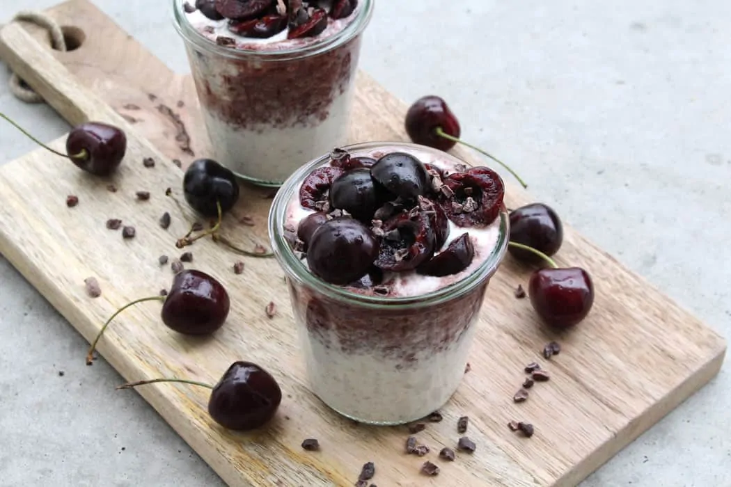 Phase 2 (Zuckerfrei-Challenge) | 134 Schoko Kirsch Overnight Oats01 5