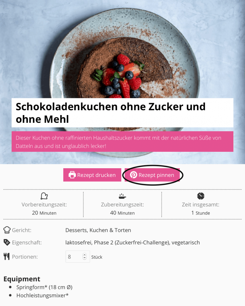 Projekt: Gesund leben