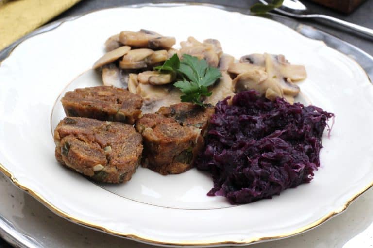 Vegetarische Serviettenknödel