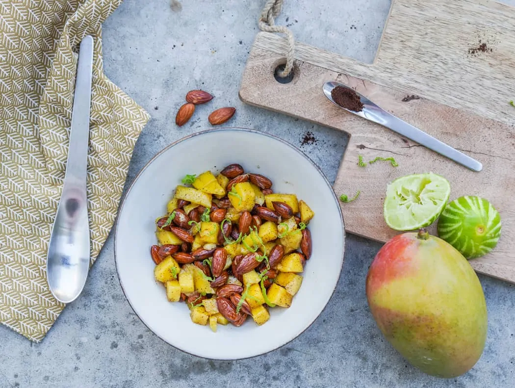 Phase 2 (Zuckerfrei-Challenge) | 65 Vanille Mandeln mit Mango09 1 20