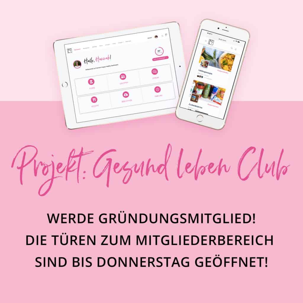 Projekt: Gesund leben Club