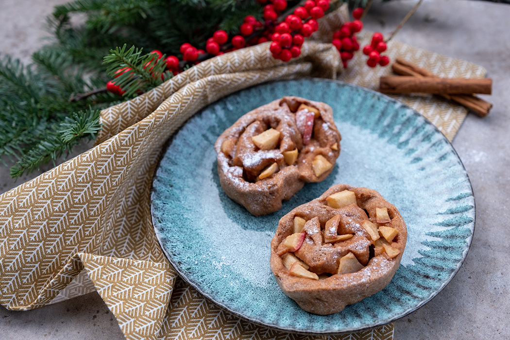 Rezept: Apfel-Zimt-Schnecken » gesund &amp; lecker