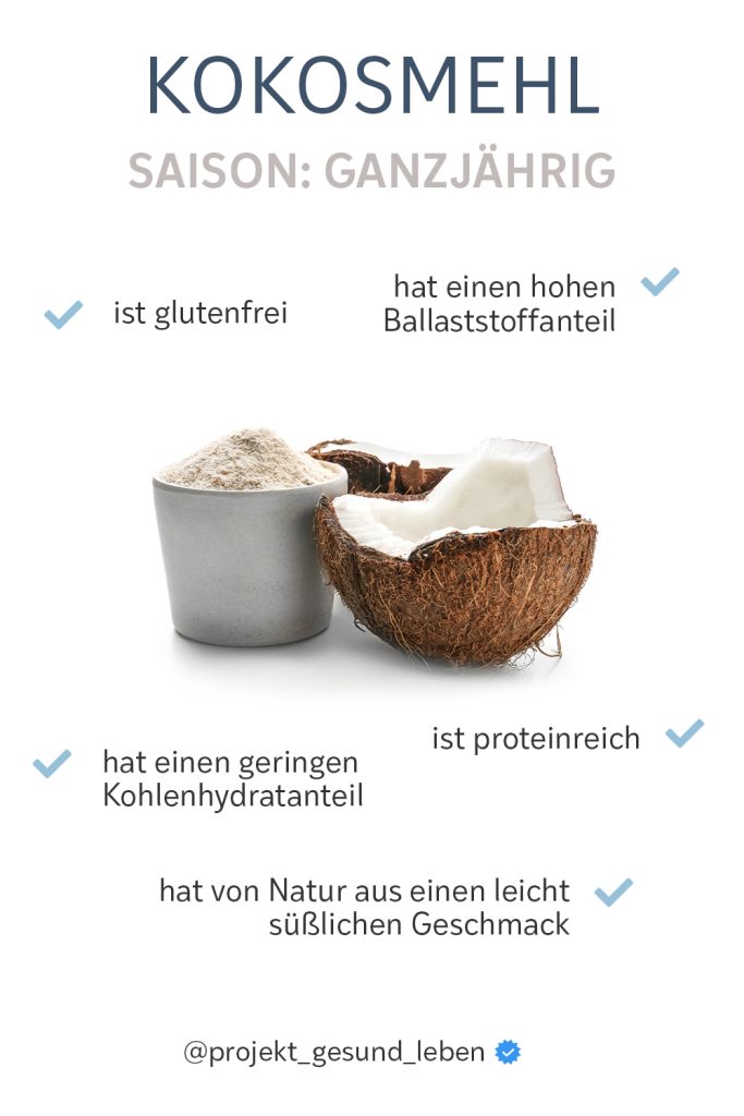 Kokosmehl Warenkunde Pinterest