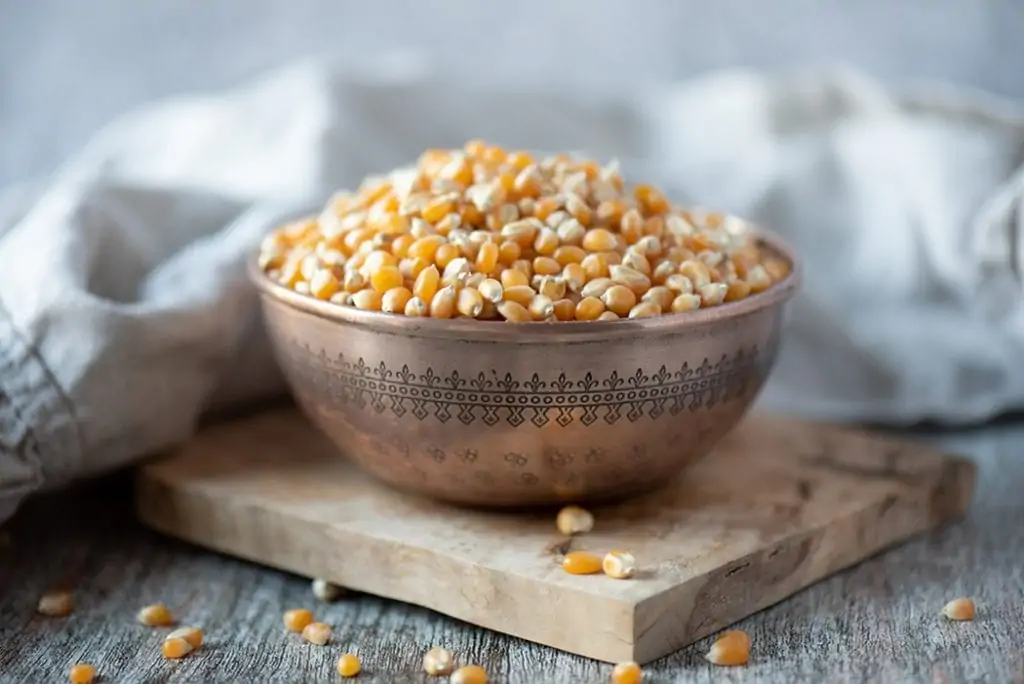 Rezept für Schoko-Orangen-Popcorn mit Puffmais aus den USA: natürlich und frei von Gentechnik | 2 Popcorn Mais07