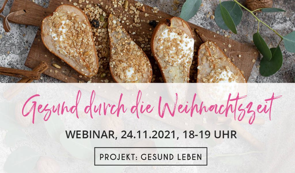 Webinar Gesund durch die Weihnachtszeit