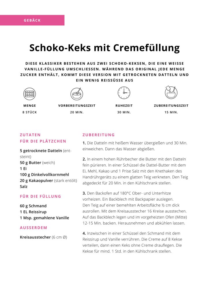 Zuckerfrei naschen Blick ins Buch 3 kl