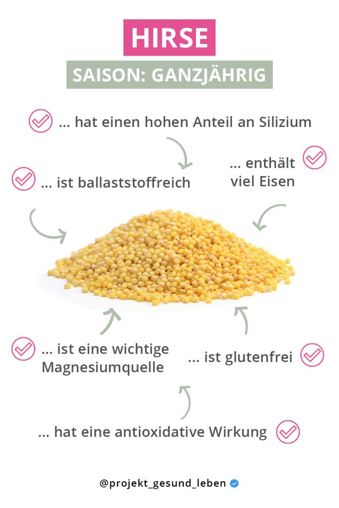 Hirse Warenkunde Pinterest